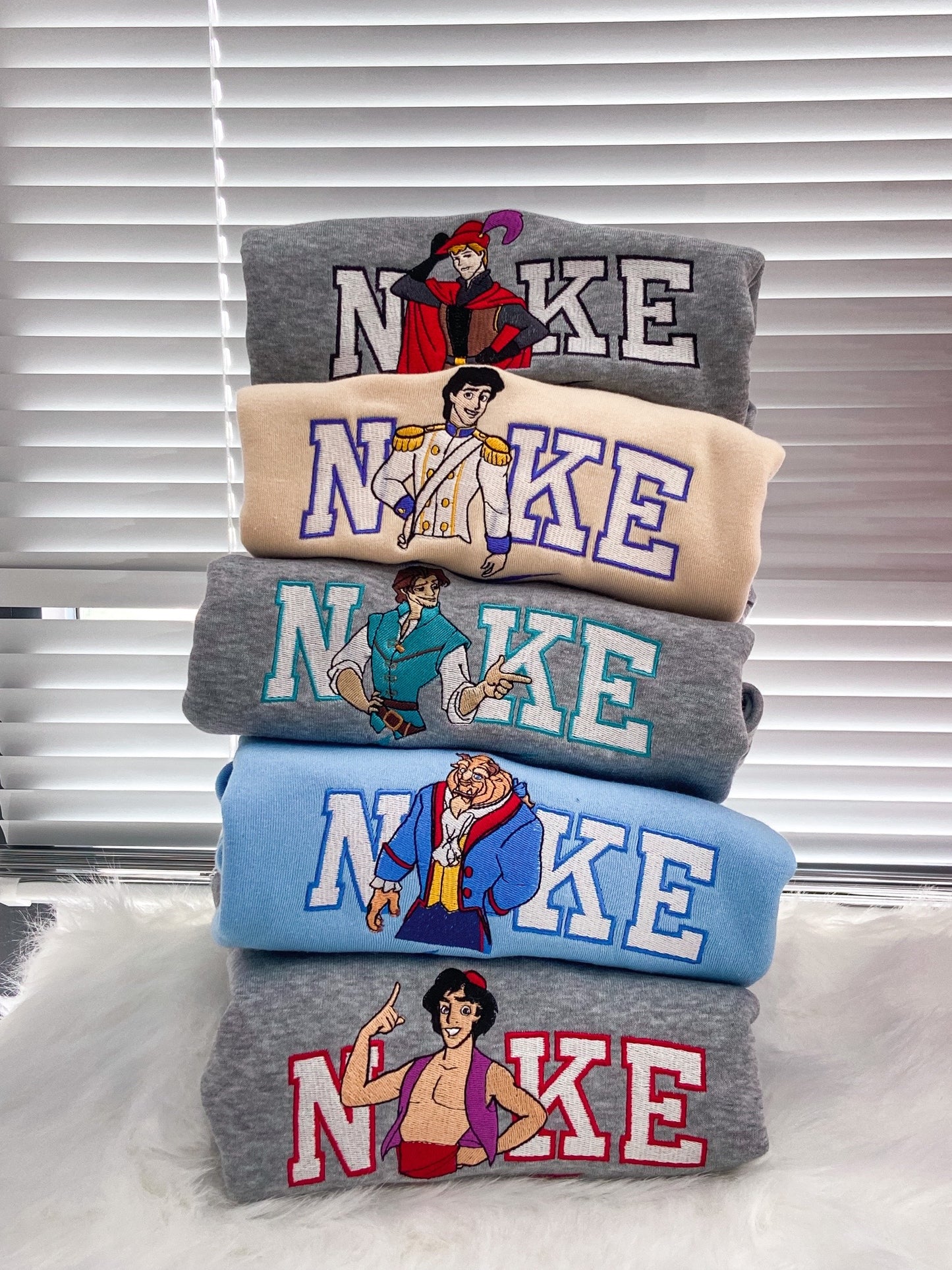 Disney Couples Embroidered Sweatshirt