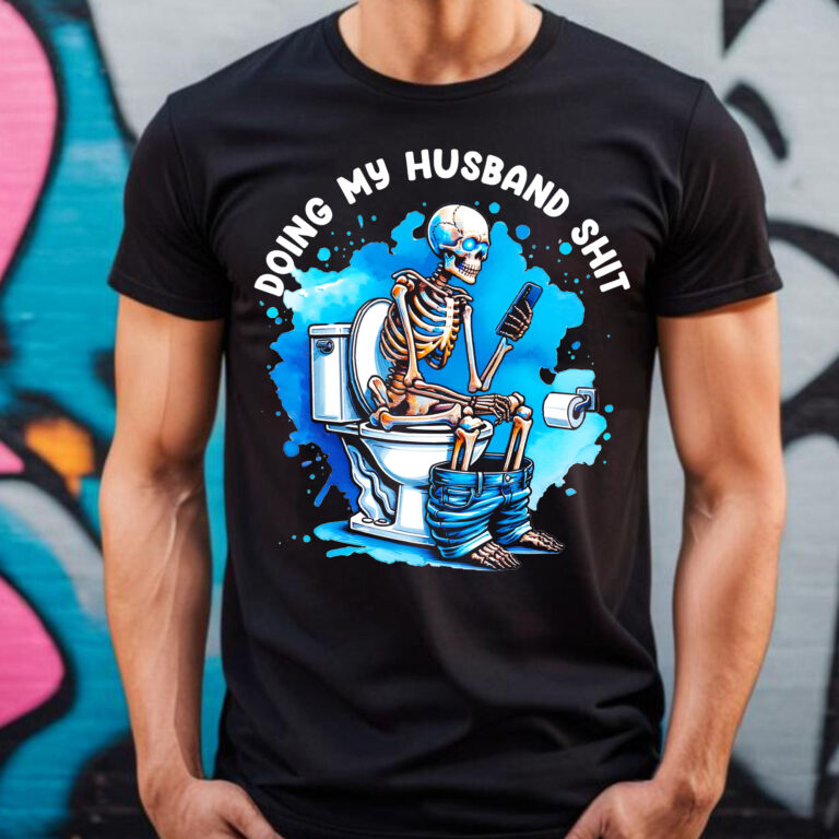 Skeleton Doing Dad Shit Shirt, Happy Fathers Day Shirt, Gift For Dad