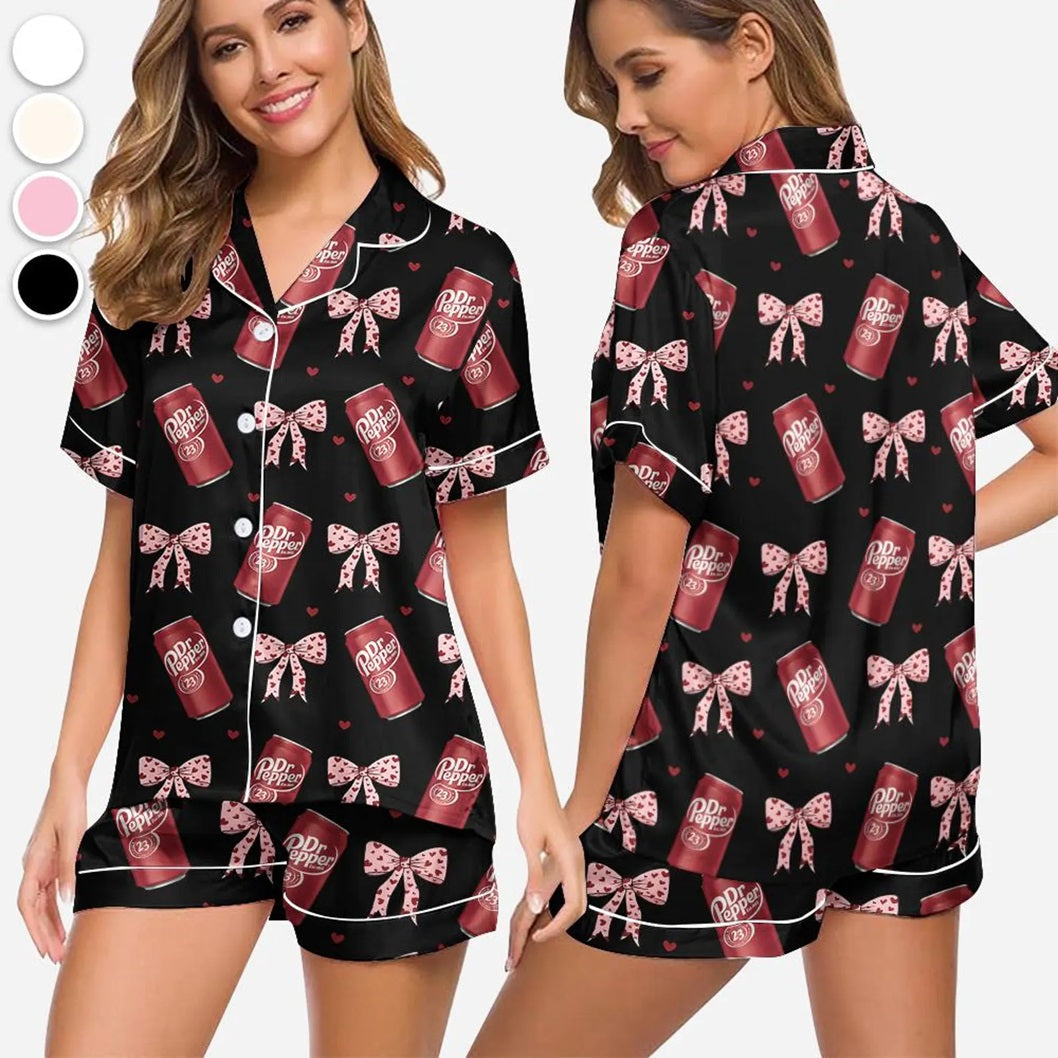 Dr Pepper Soda Lover Pajamas Set