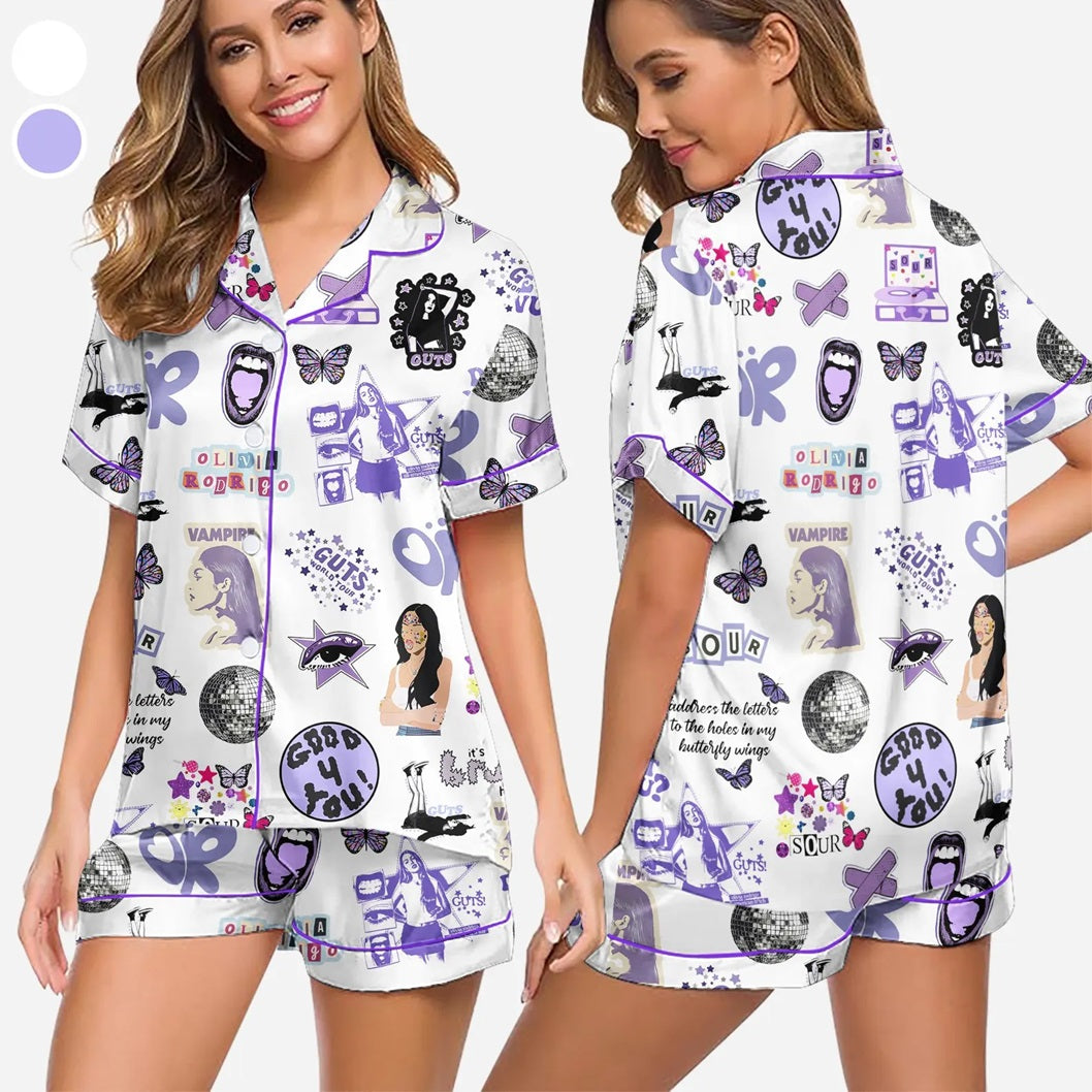 Olivia Rodrigo Tour Pajamas Set
