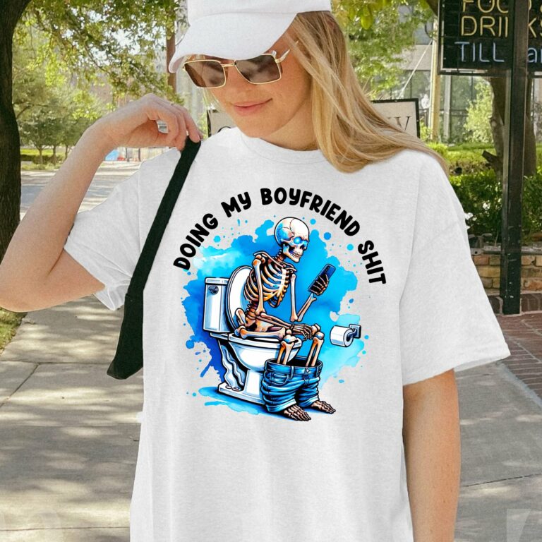 Skeleton Doing Dad Shit Shirt, Happy Fathers Day Shirt, Gift For Dad