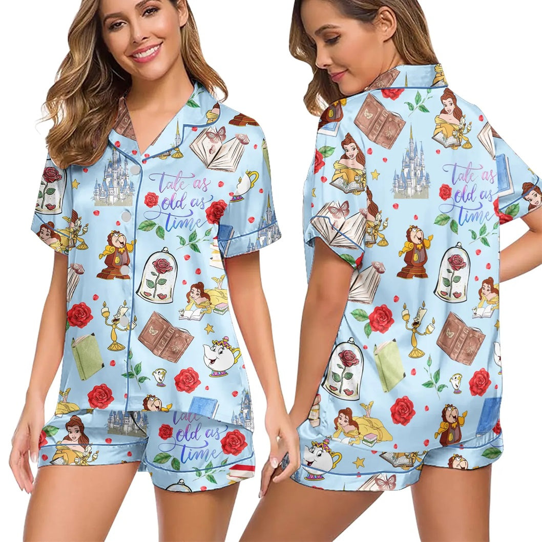 Beauty and The Beast Pajamas Set