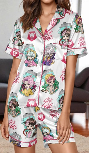Kpop Saja Boys Soda Pop Pajama Set