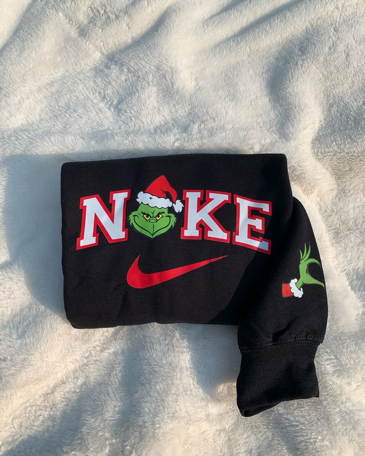 Grinch matching Christmas Sweatshirt