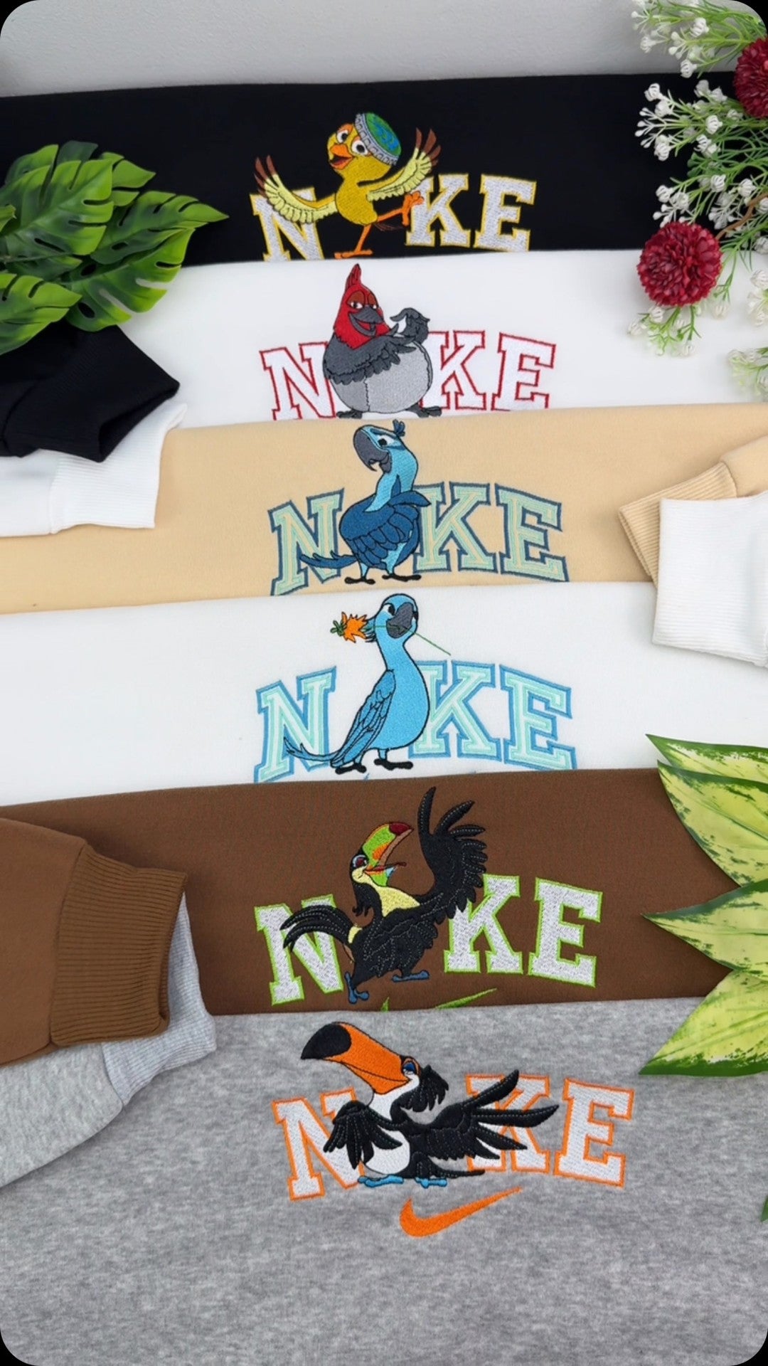 Jewel & Blu Rio Movie Embroidery Sweatshirt