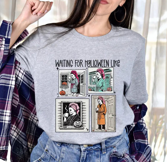Waiting for Halloween Like Shirt Sweatshirt Hoodie