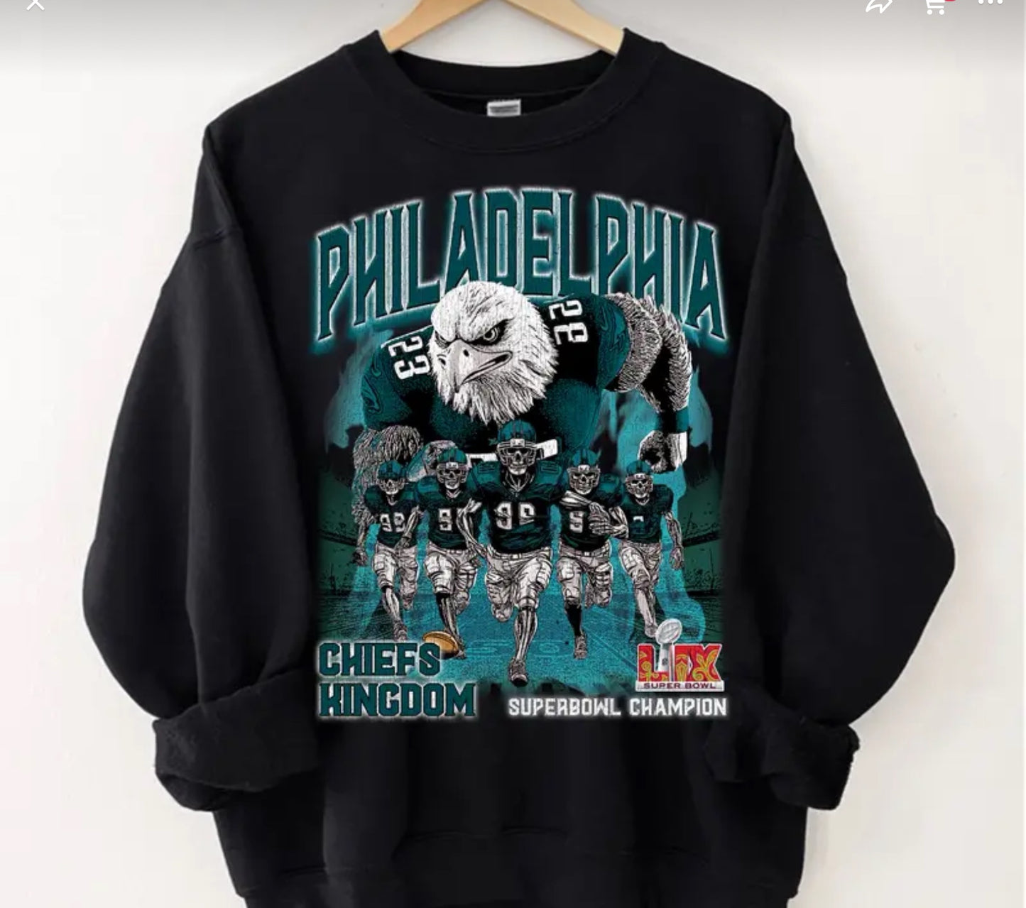 Eagles Championship 2025 Sweatshirt