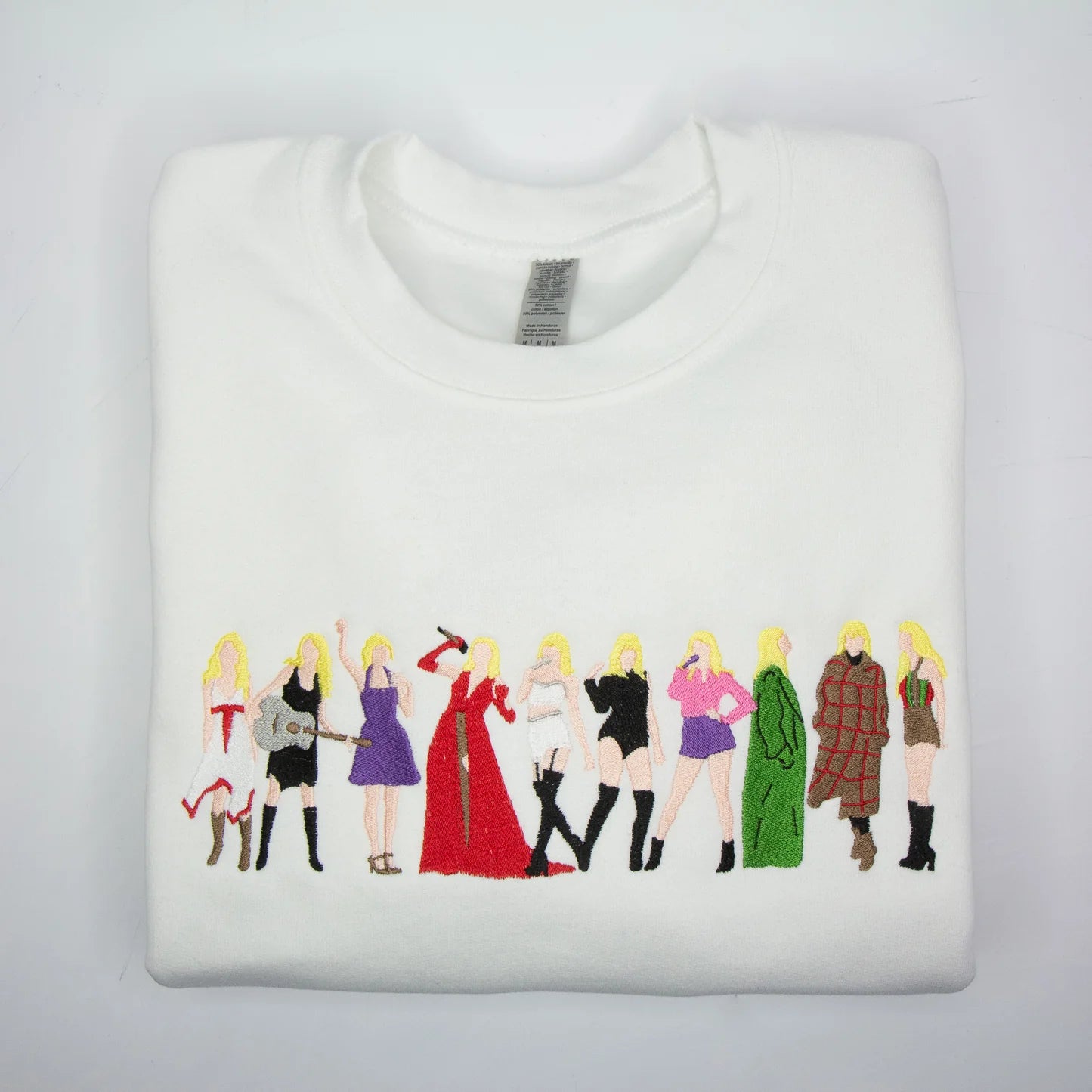 Taylor Swift The Eras Embroidered Sweatshirt