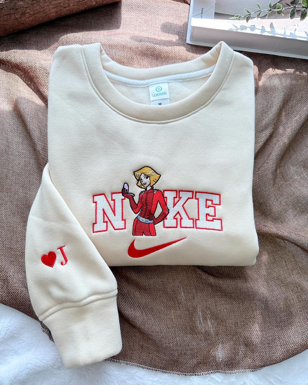 Totally Spies Embroidered Shirt Sweatshirt Hoodie