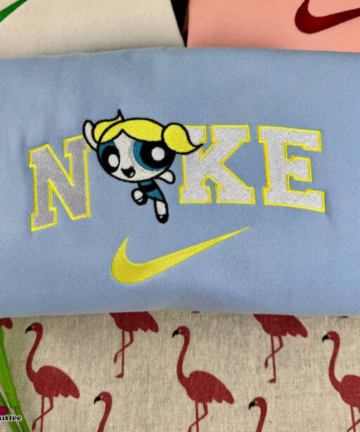 The Powerpuff Girls Embroidered Sweatshirts