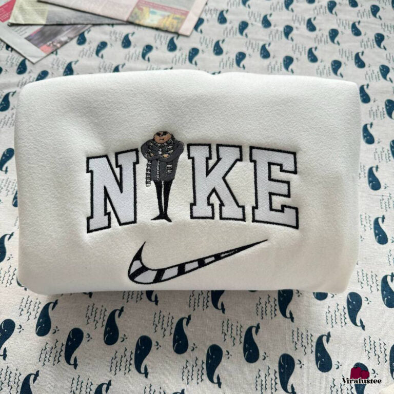 Minions And Gru Embroidered Sweatshirts