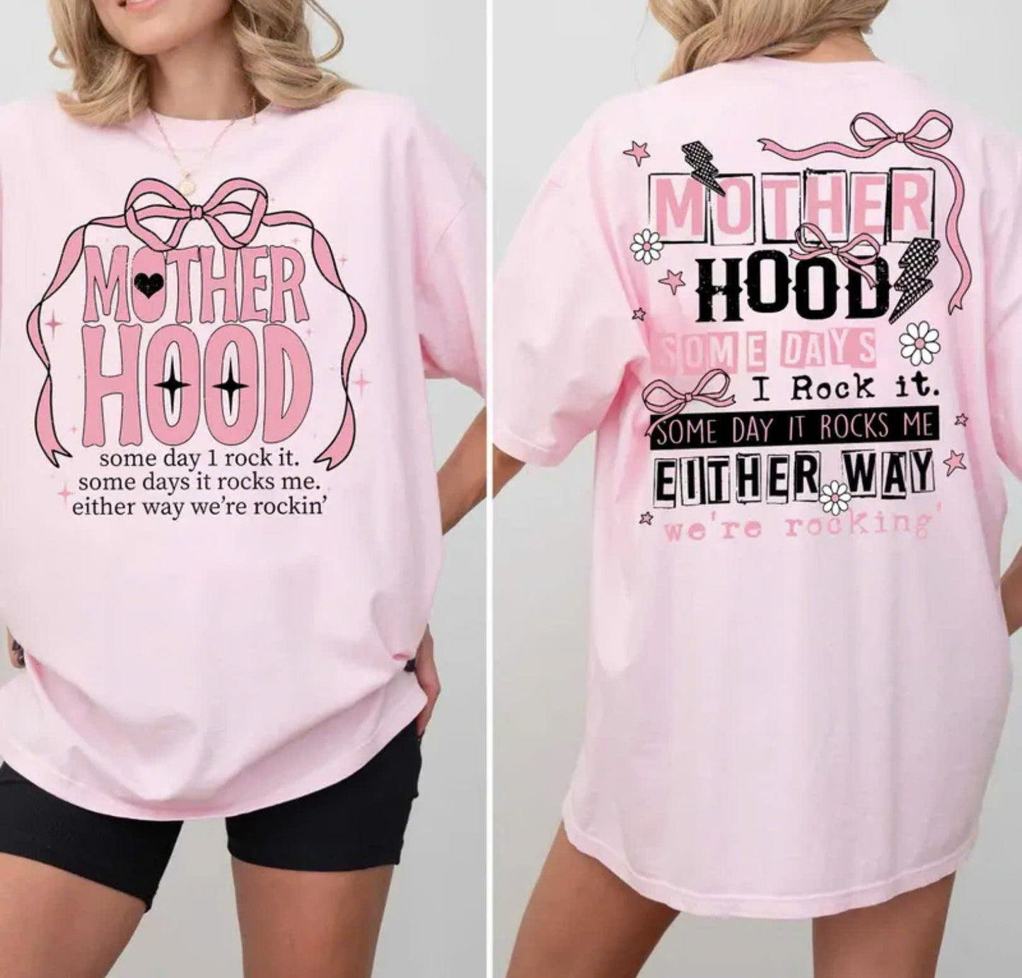 Motherhood Coquette Bow Shirt