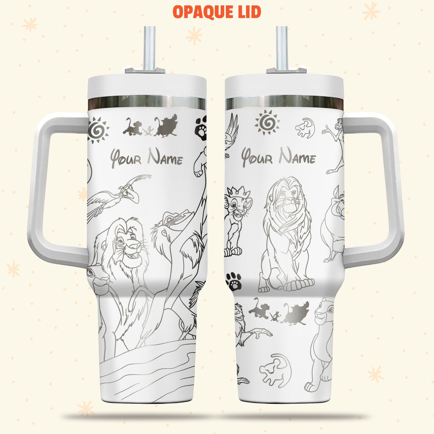 Custom Disney The Lion King Tumbler