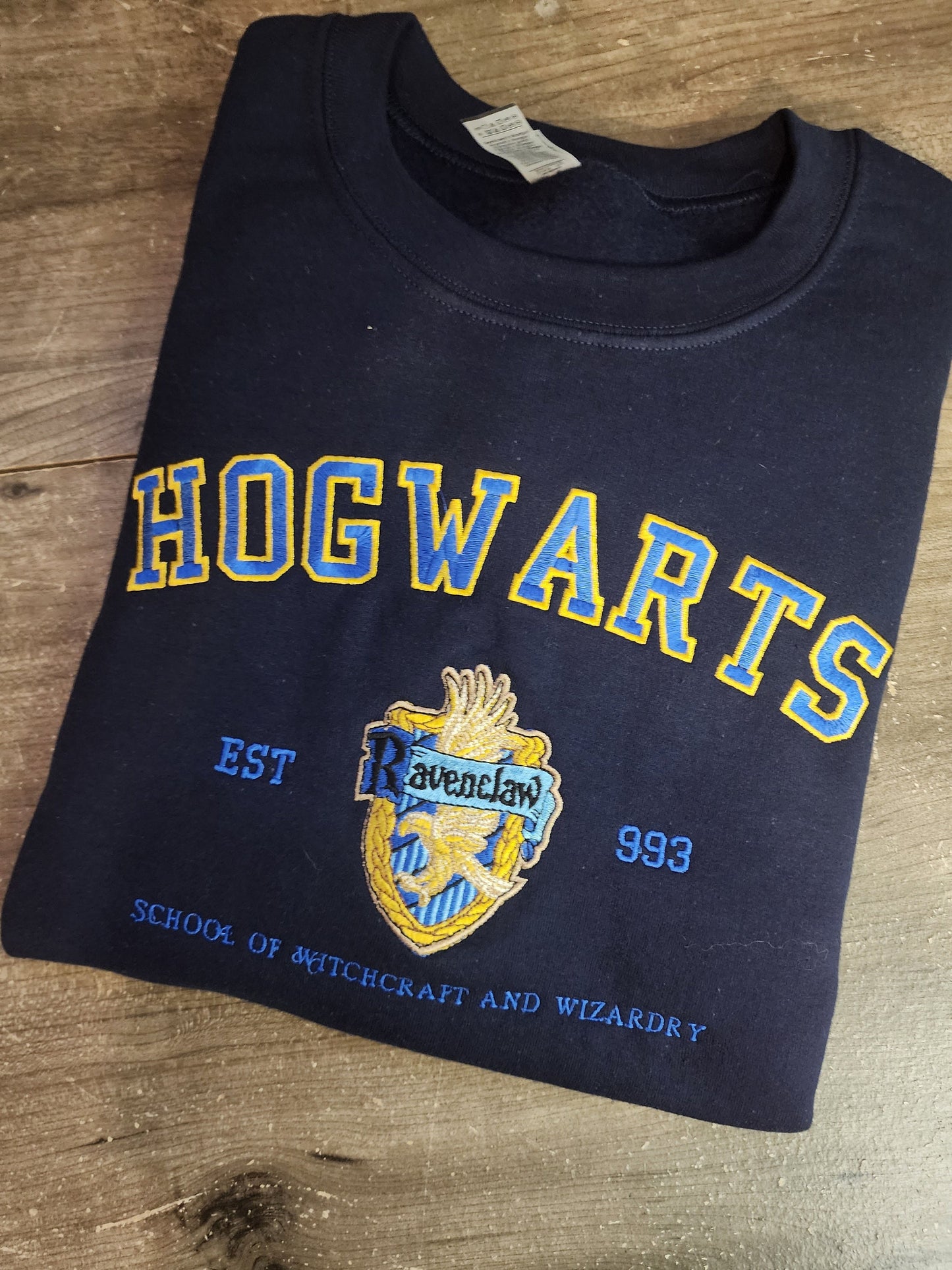 Hogwarts Harry Potter Embroidered Sweatshirt
