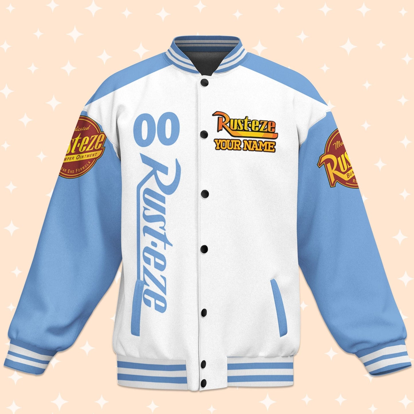 Custom Cars Team Sally Varsity Jacket