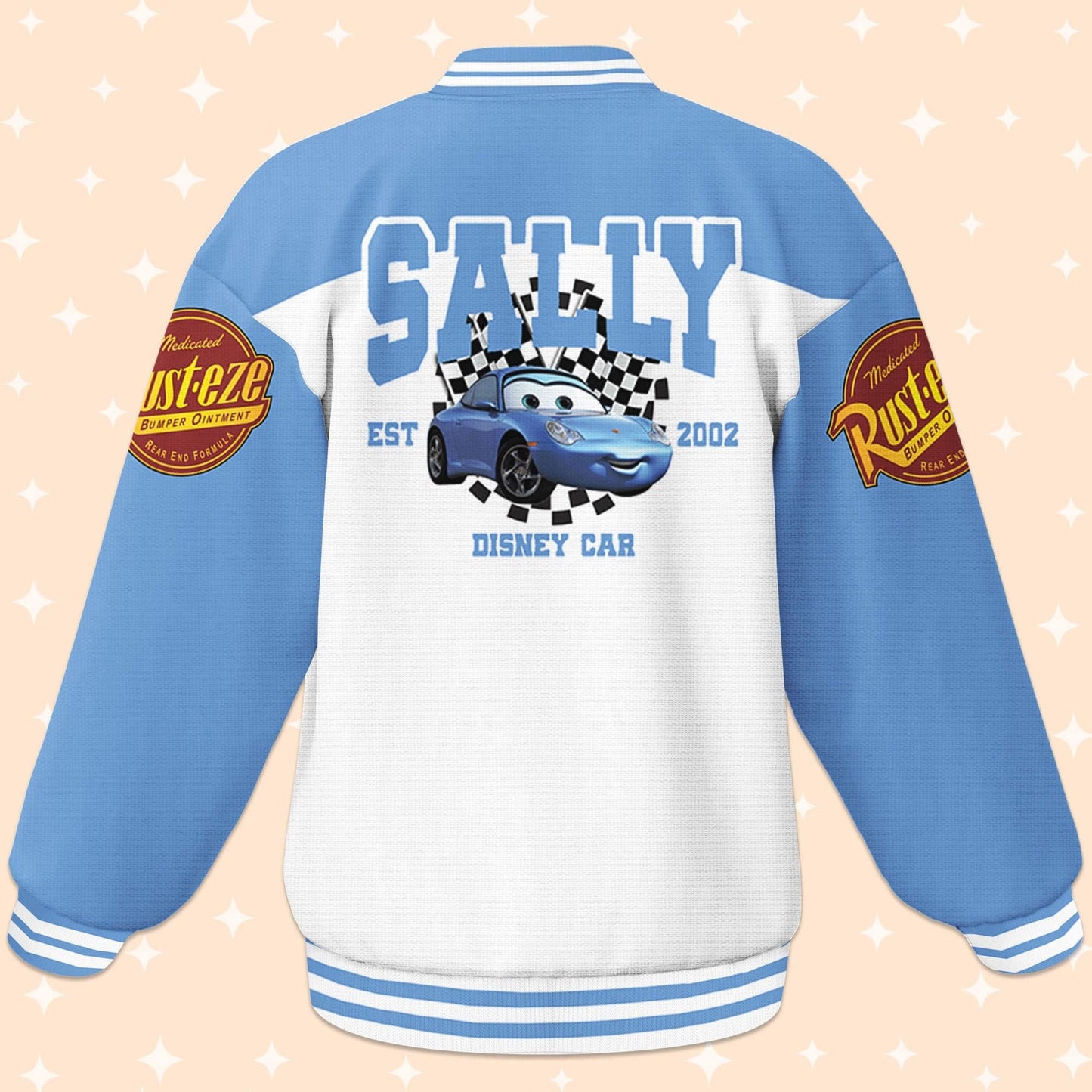 Custom Cars Team Sally Varsity Jacket