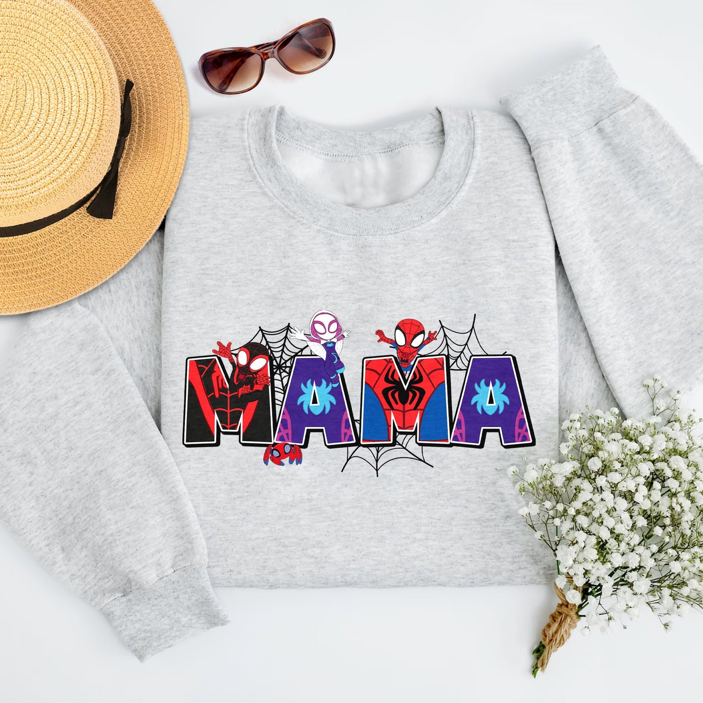 Spider Mama Hero Squad T-Shirt