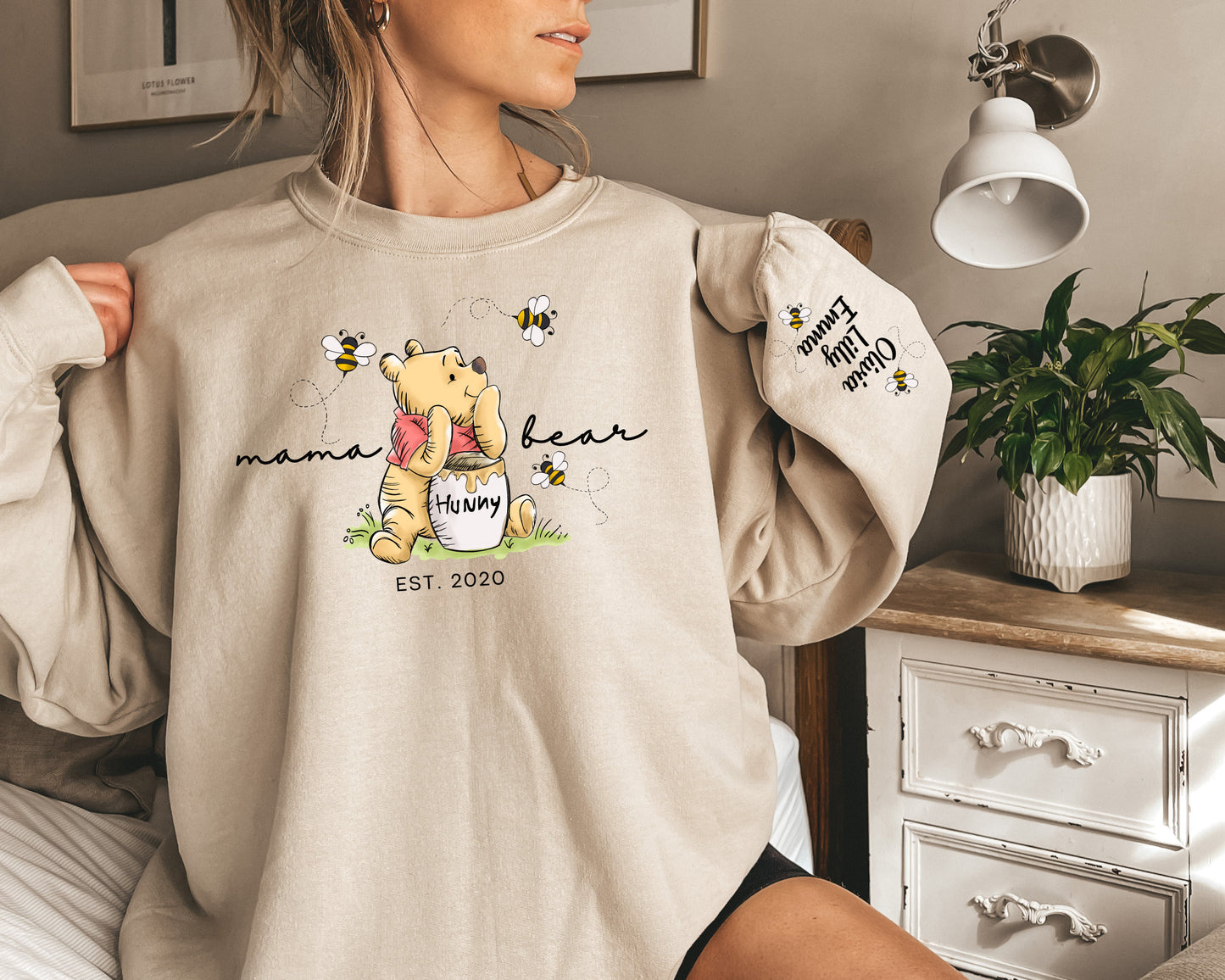 Custom Mama Bear Sweatshirt