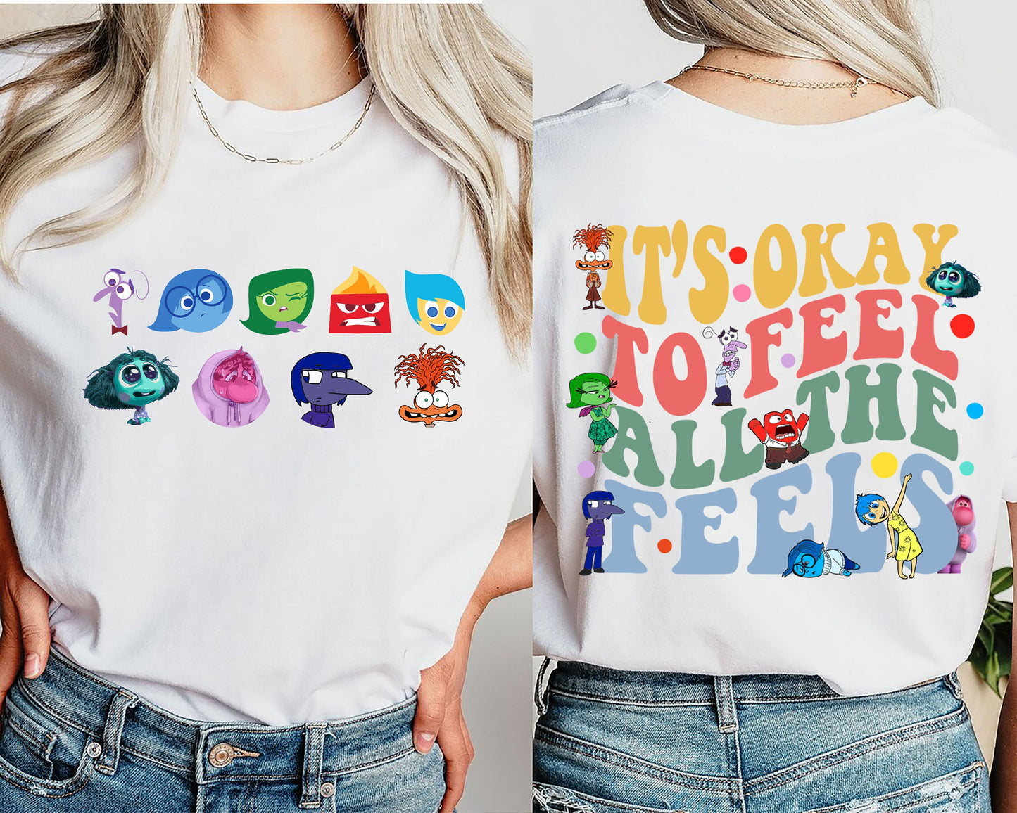 It's okay to feel All the Feels Inside Out shirt
