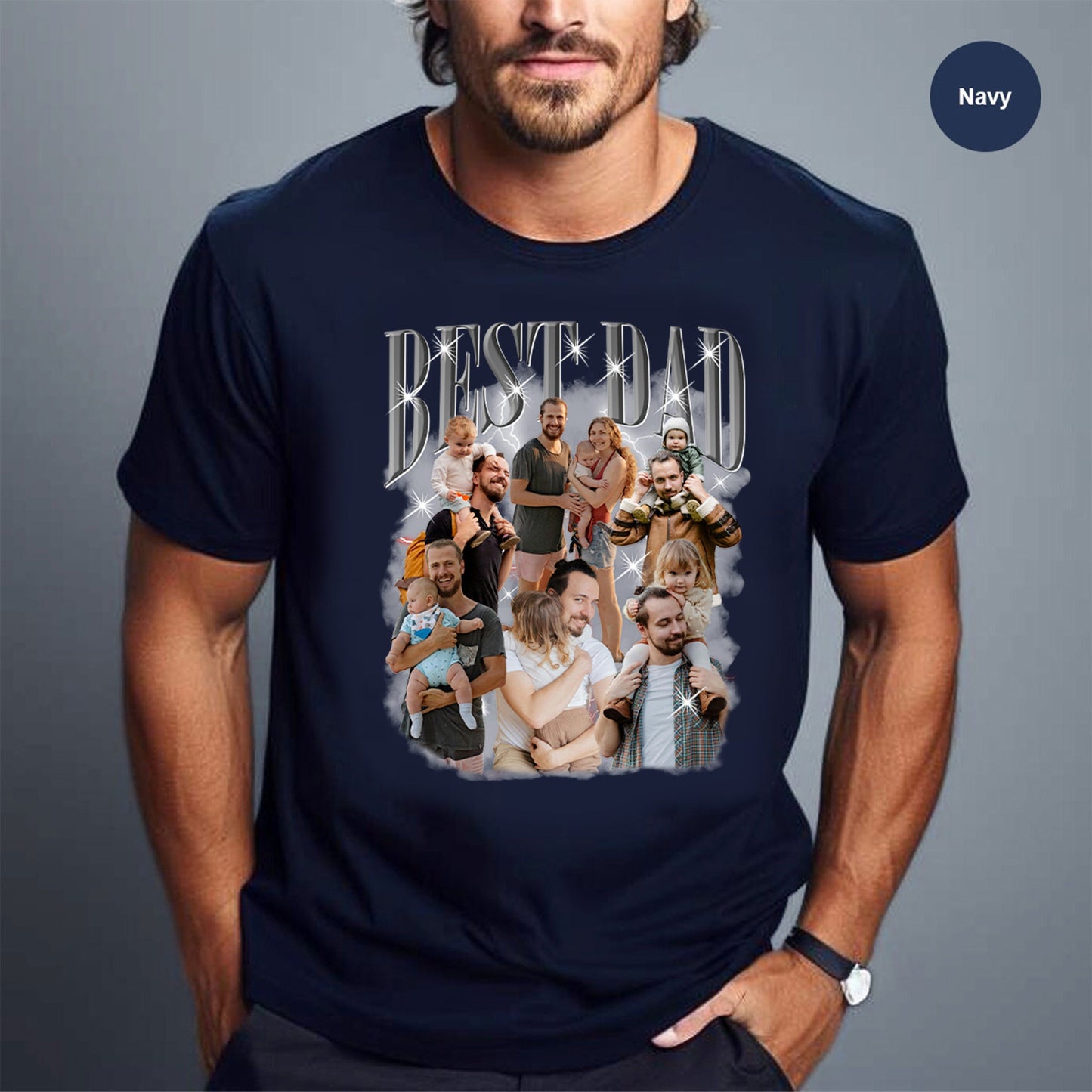 Dad Customized Bootleg Shirt, Custom Dad T shirt