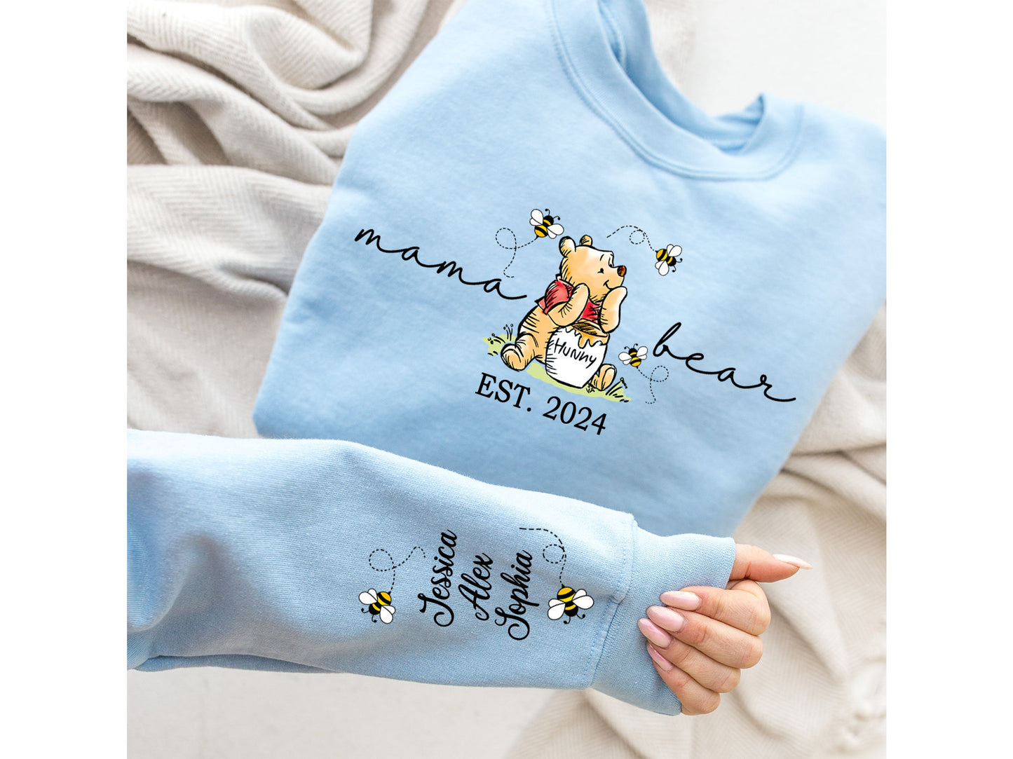 Custom Mama Bear Sweatshirt