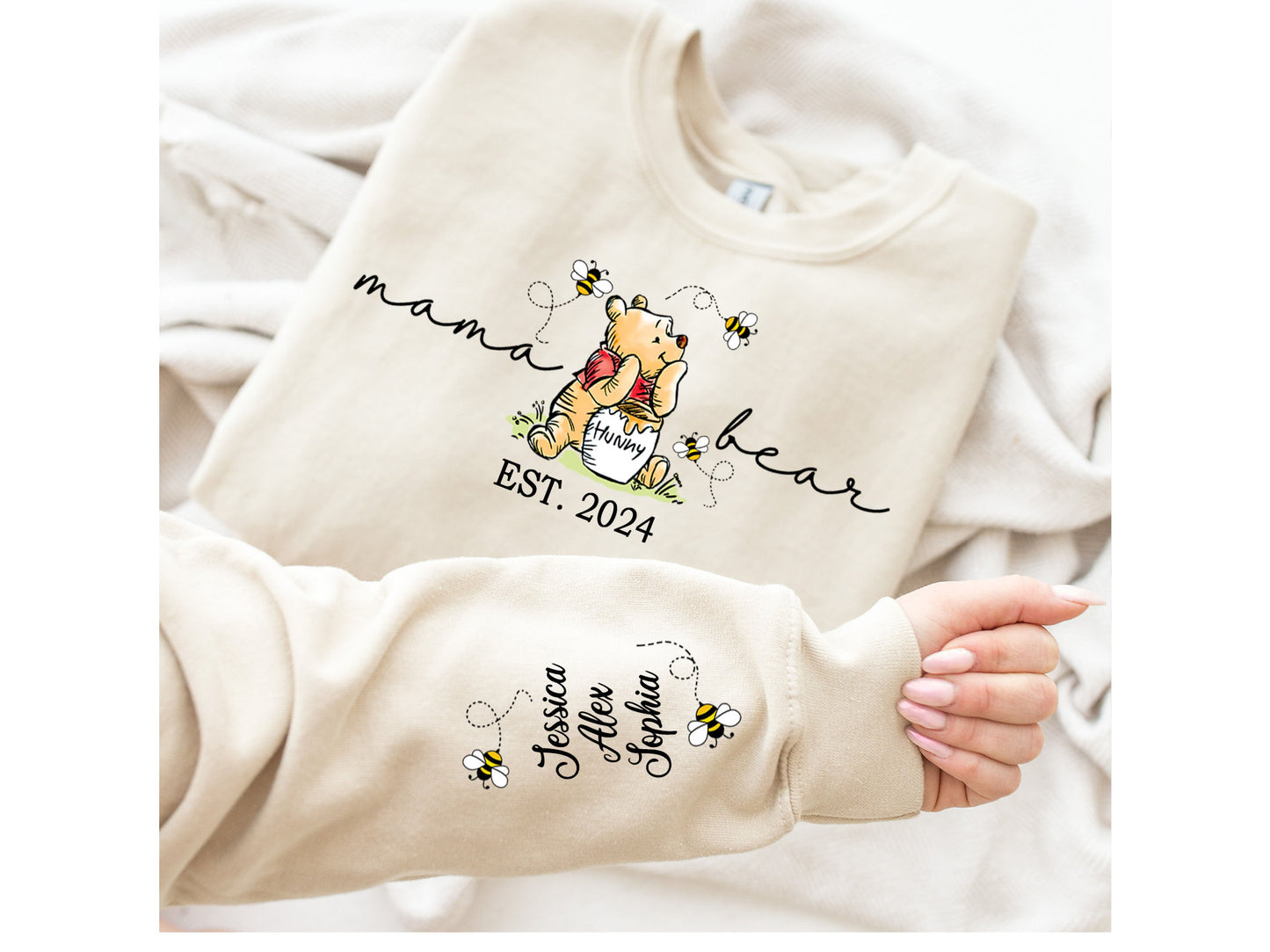 Custom Mama Bear Sweatshirt