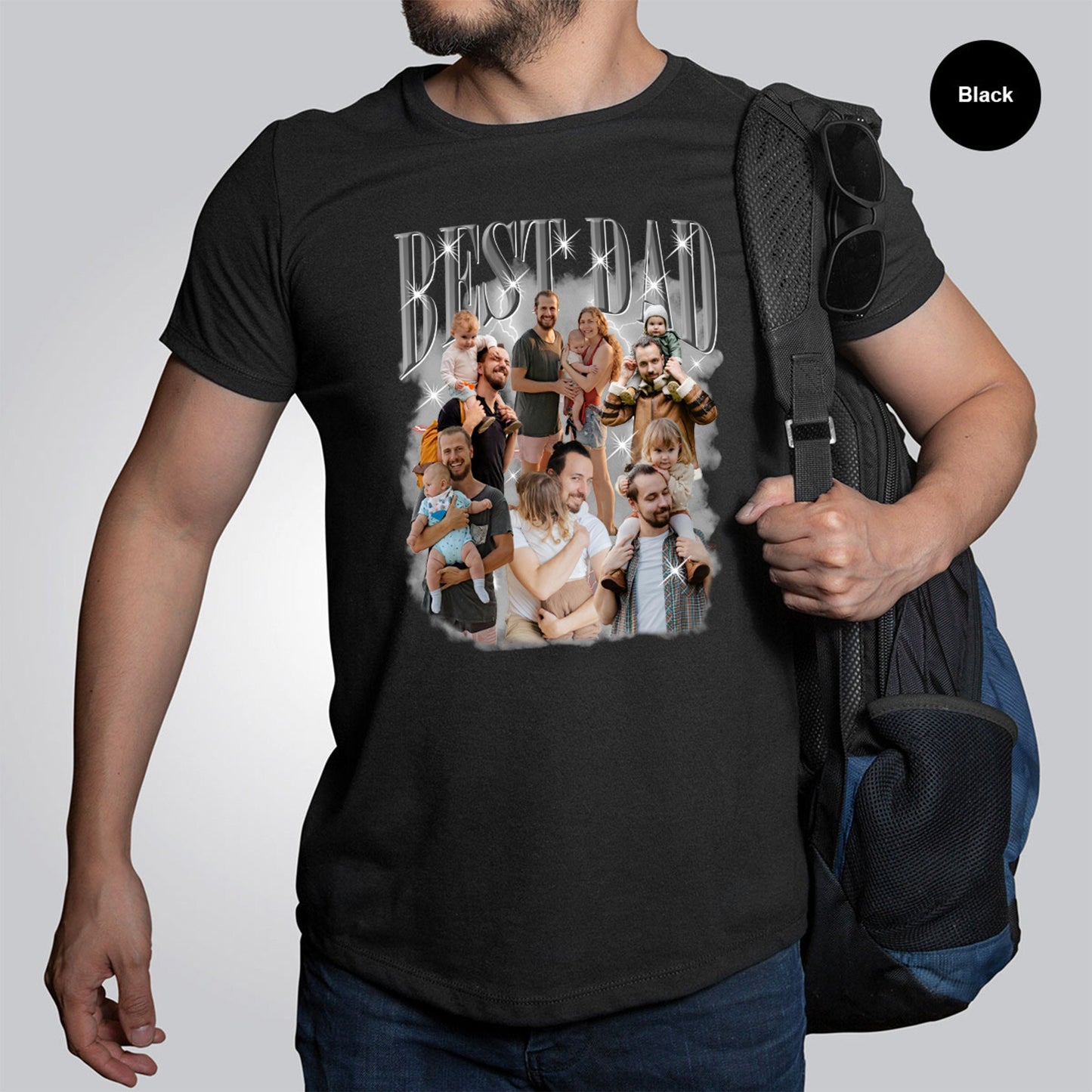 Dad Customized Bootleg Shirt, Custom Dad T shirt