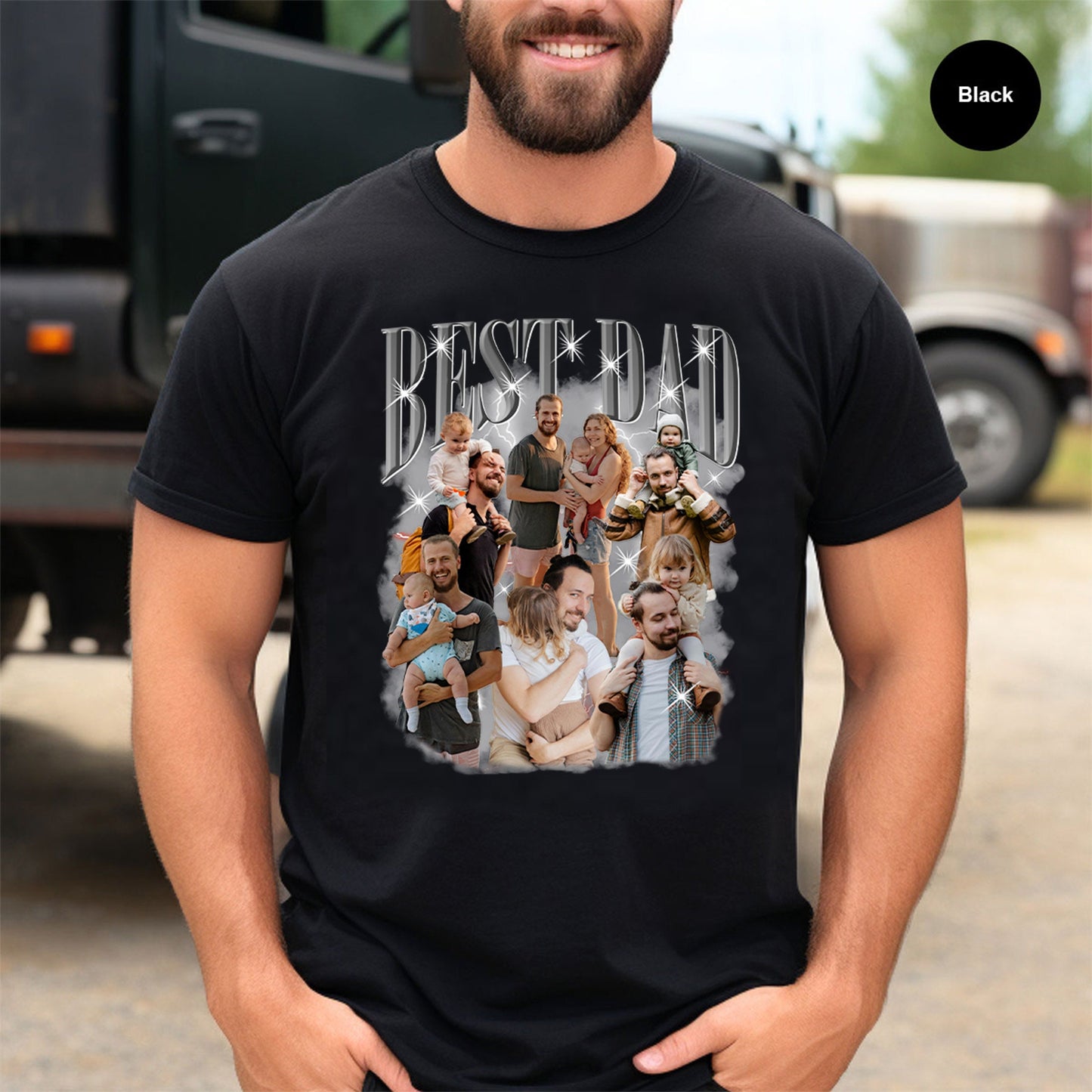 Dad Customized Bootleg Shirt, Custom Dad T shirt