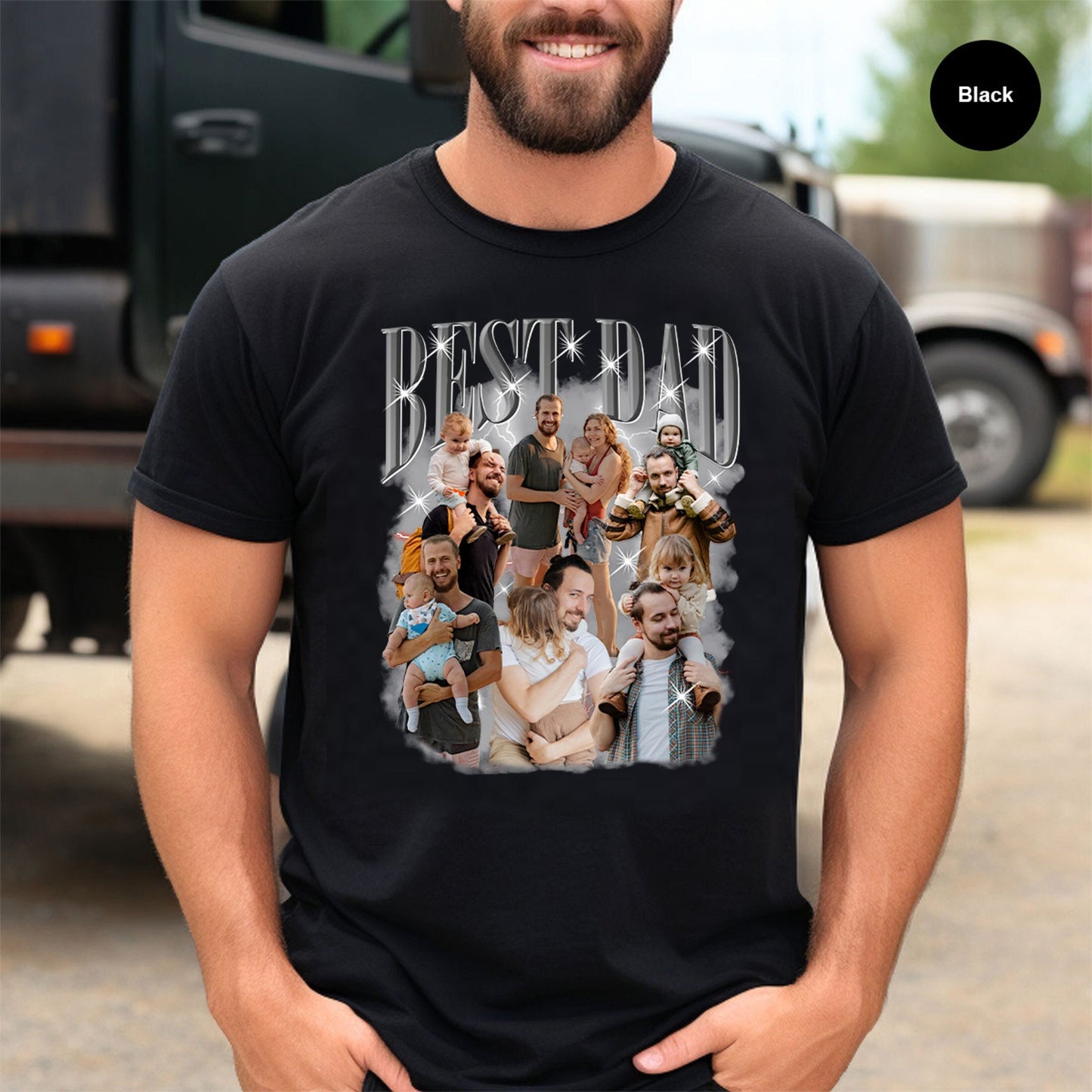 Dad Customized Bootleg Shirt, Custom Dad T shirt