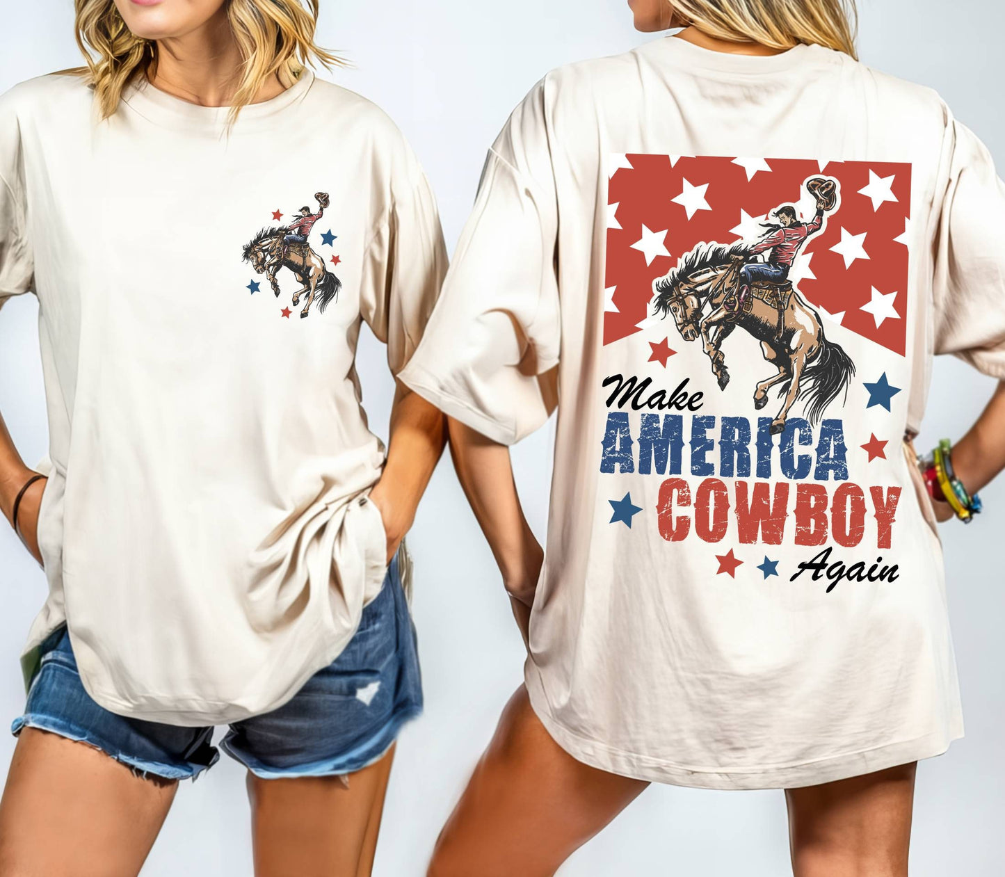 Make America Cowboy Again Shirt,Western Shirt