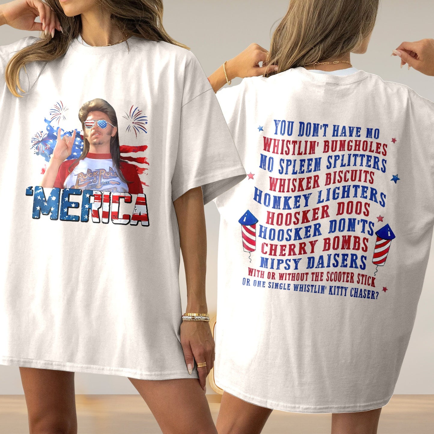 Funny Man America T-Shirt, 4th of July Shirt, US July 4th Movie Quote Tee
