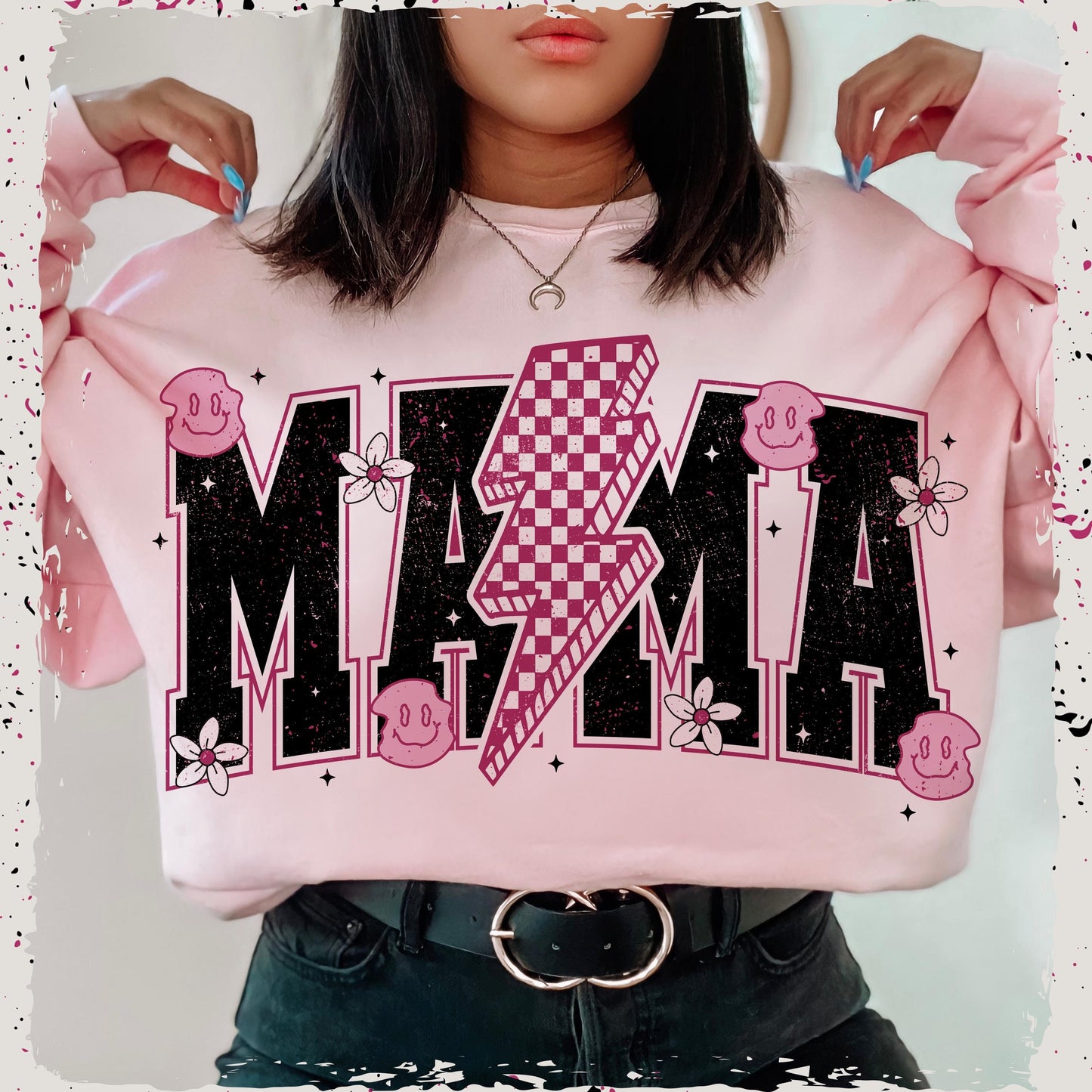Mama Lightning Bolt Shirt