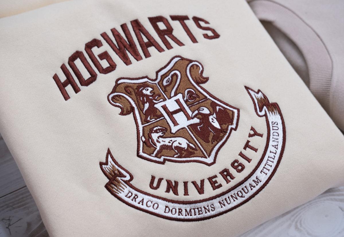 Wizard Book Shop Embroidered Sweatshirt