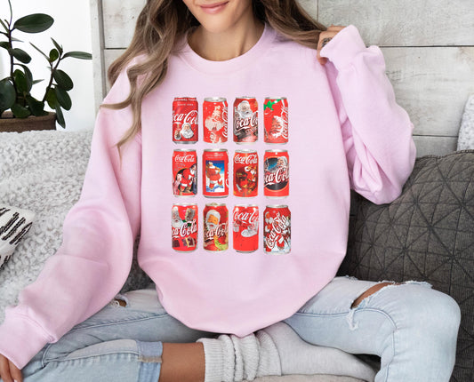 Christmas Coke Sweatshirt, Christmas Coca Cola Sweatshirt