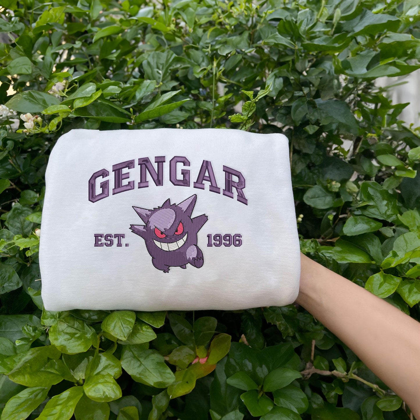 Anime Embroidered Sweatshirt