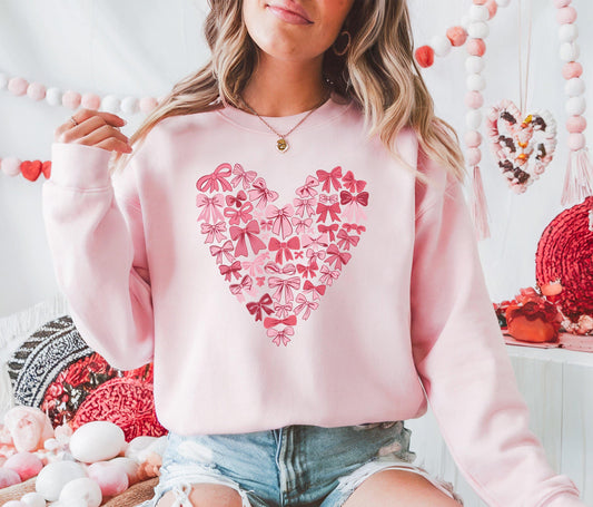 Coquette Bow Valentine's Day Shirt