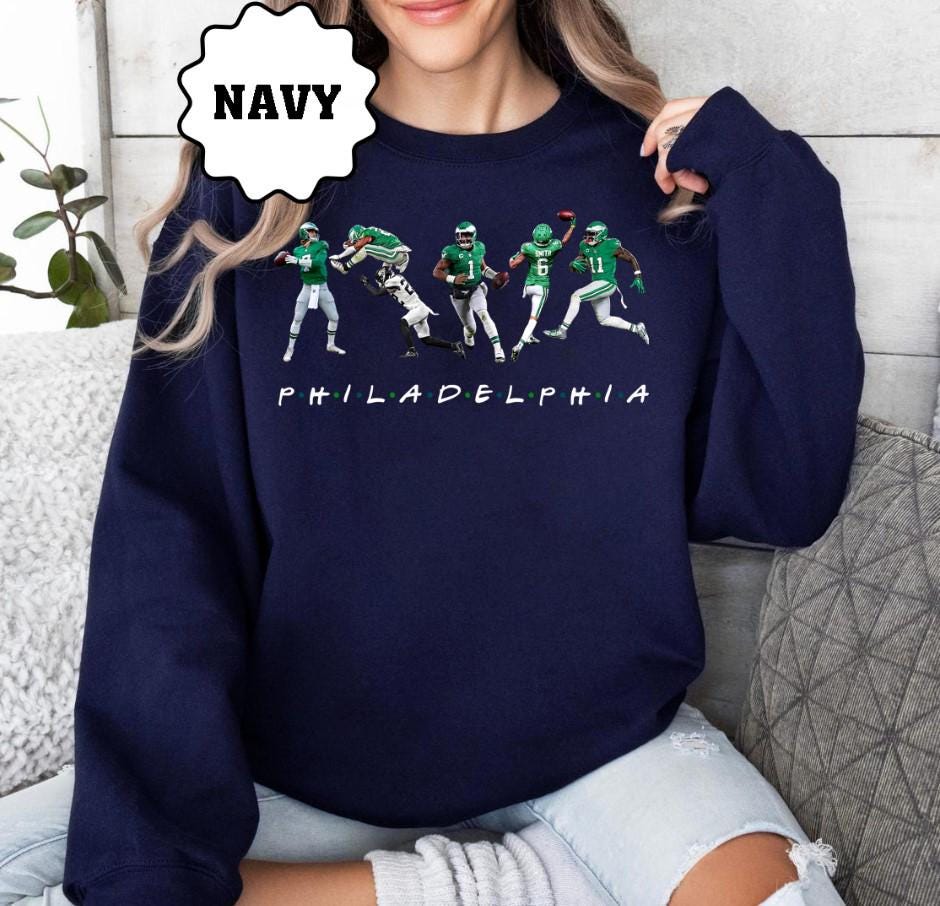 Philadelphia Football Friends Version Vintage Sweatshirt