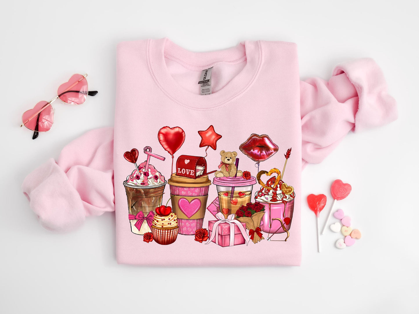 Valentine Coffee Sweatshirt