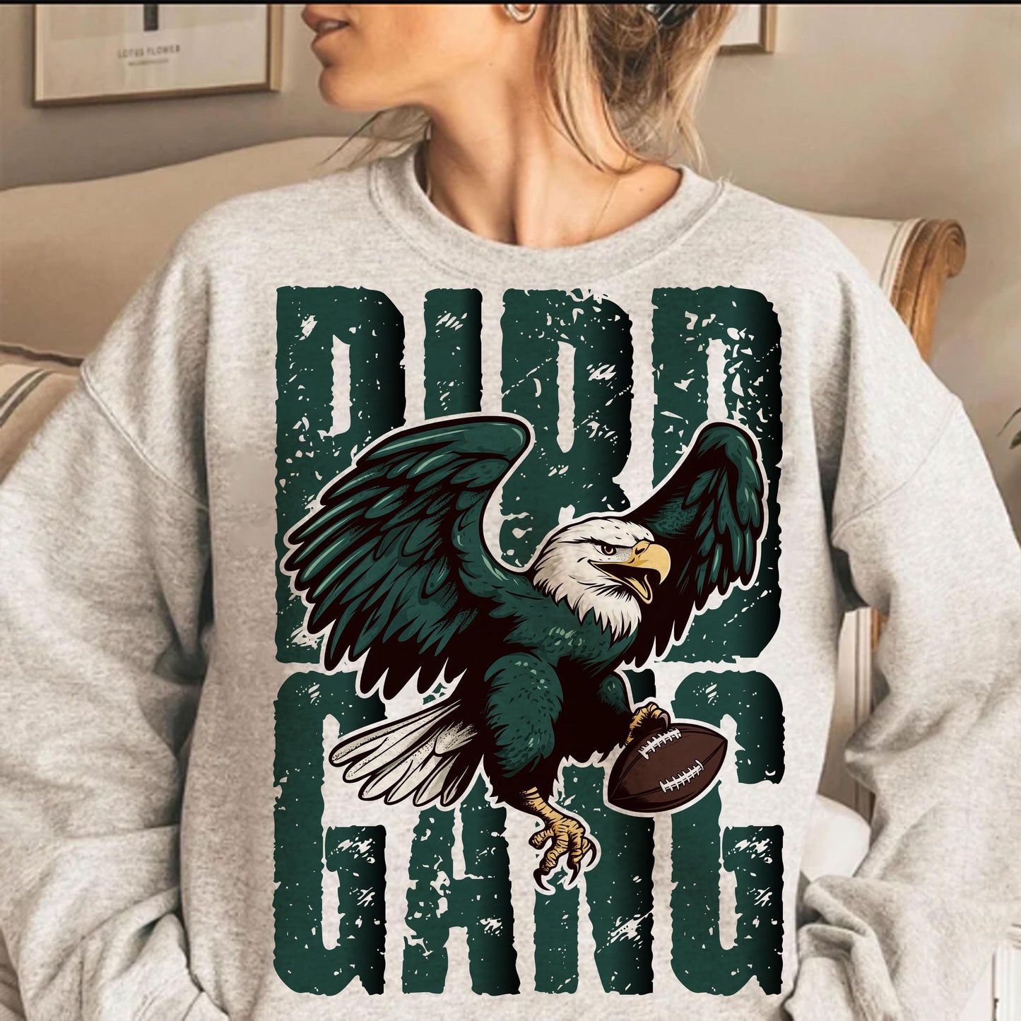 Retro Bird Gang Eagle Sweatshirt