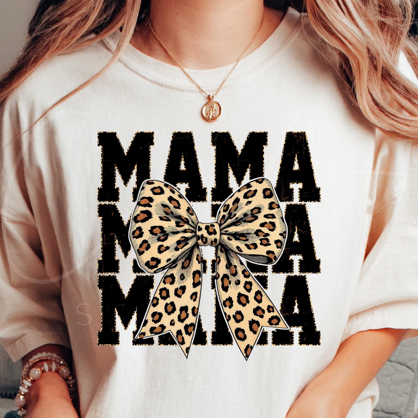 Leopard Mama Coquette Shirt
