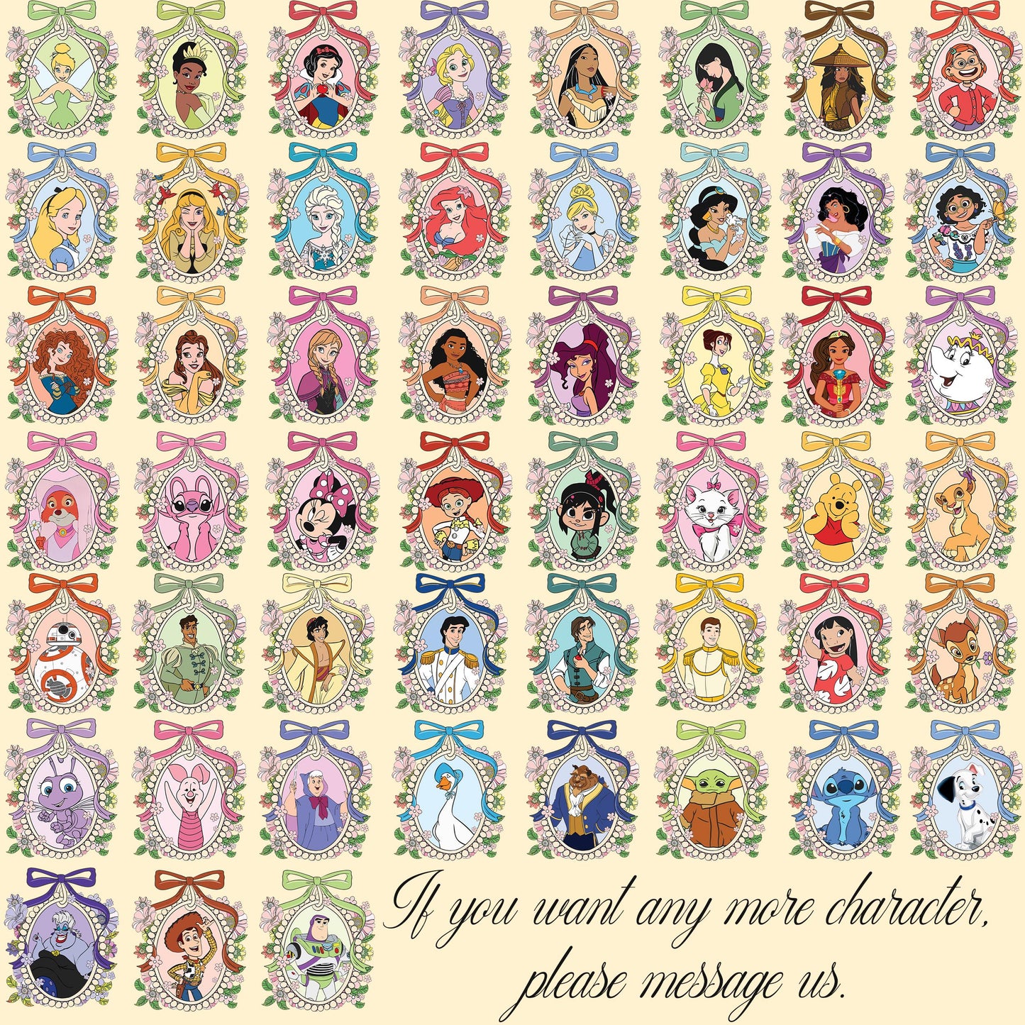 Retro Disney Princess Shirt, Coquette Disney Princess Tee