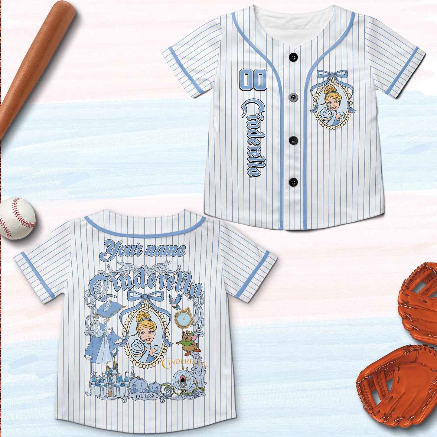 Custom Disney Princess Collection Jersey