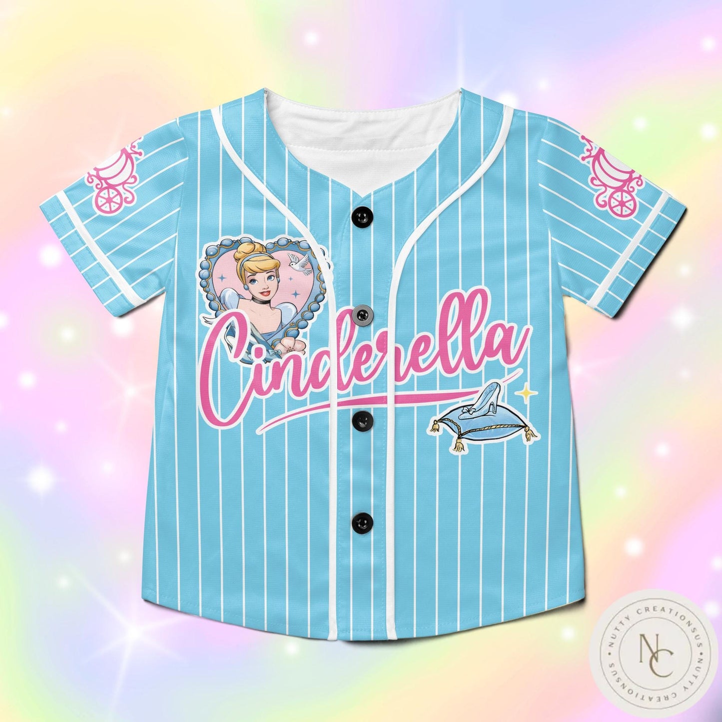 Personalized Disney Princess Baseball Jersey