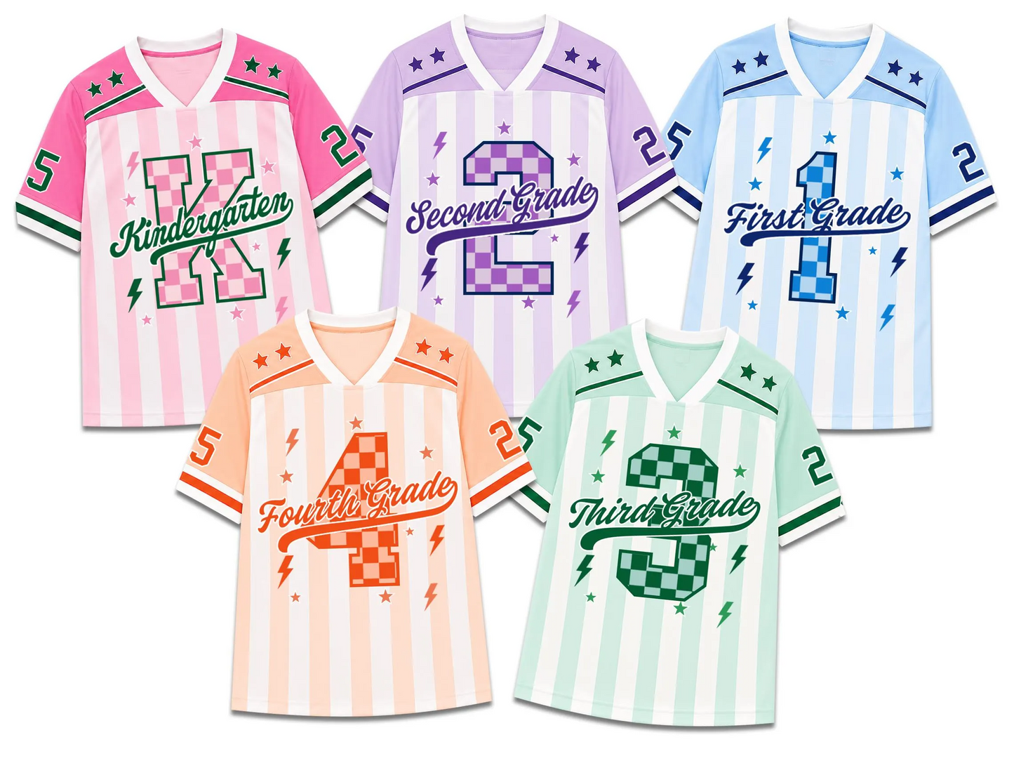 Personalized Grade Level Team Teacher Mesh Jersey