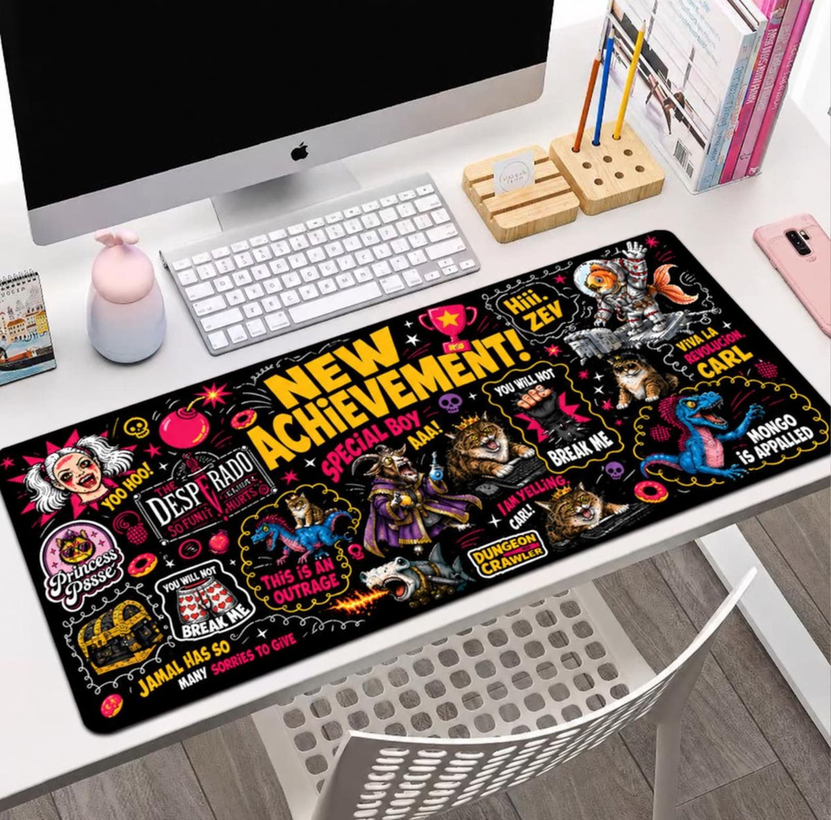 New Achievement Desk Mat