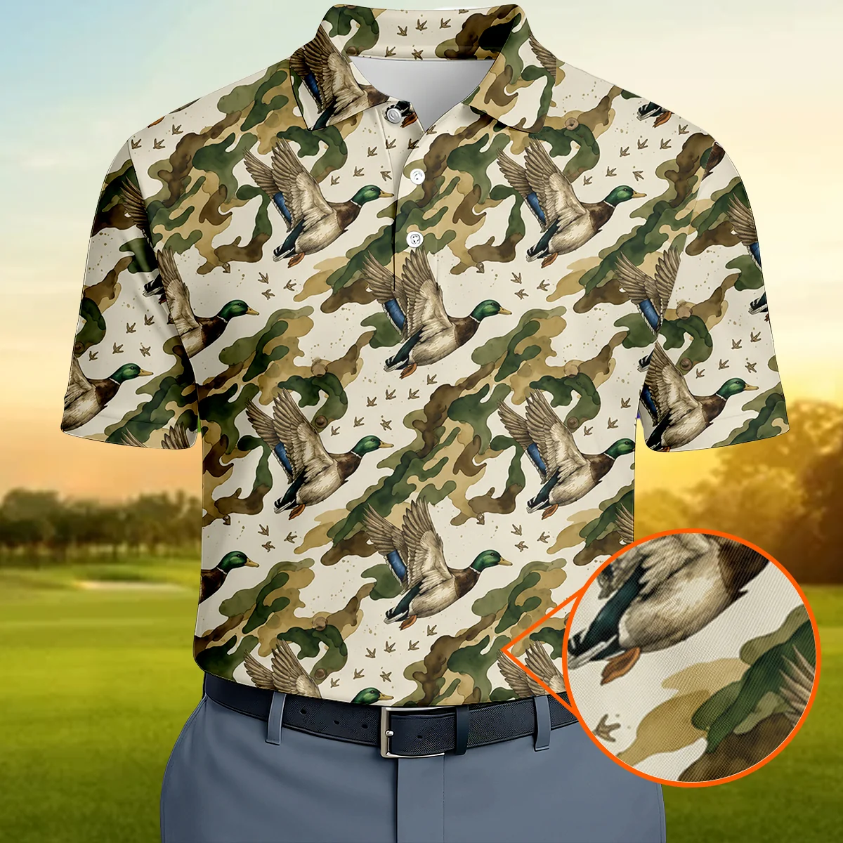 Duck Hunting Polo Shirt TH30214