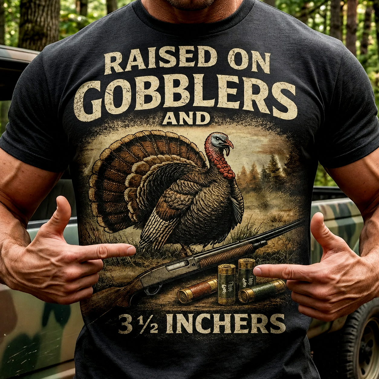 Turkey Hunting Outdoor Cotton Shirt TH3001