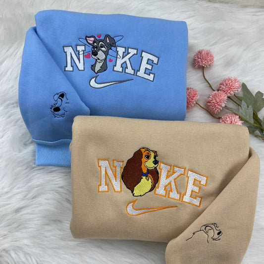 Lady And Tramp Embroidered Sweatshirt