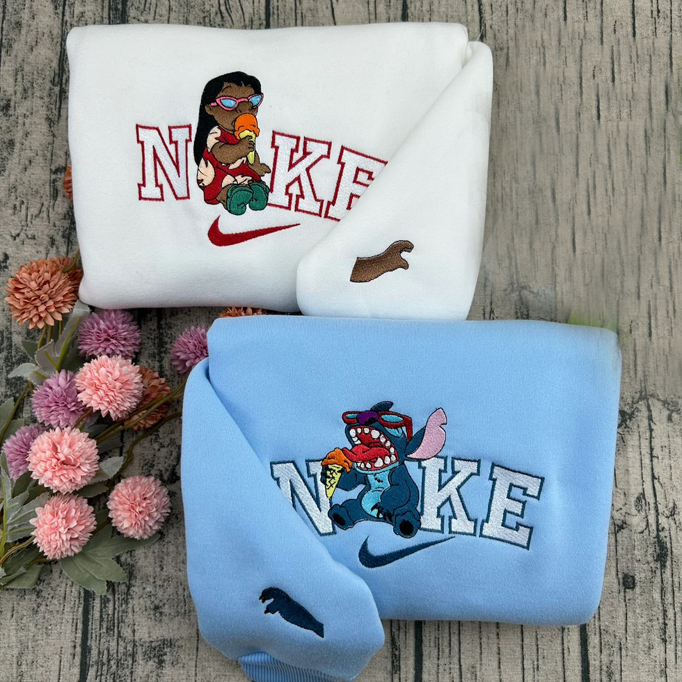 Lilo and stitch Embroidered Shirt