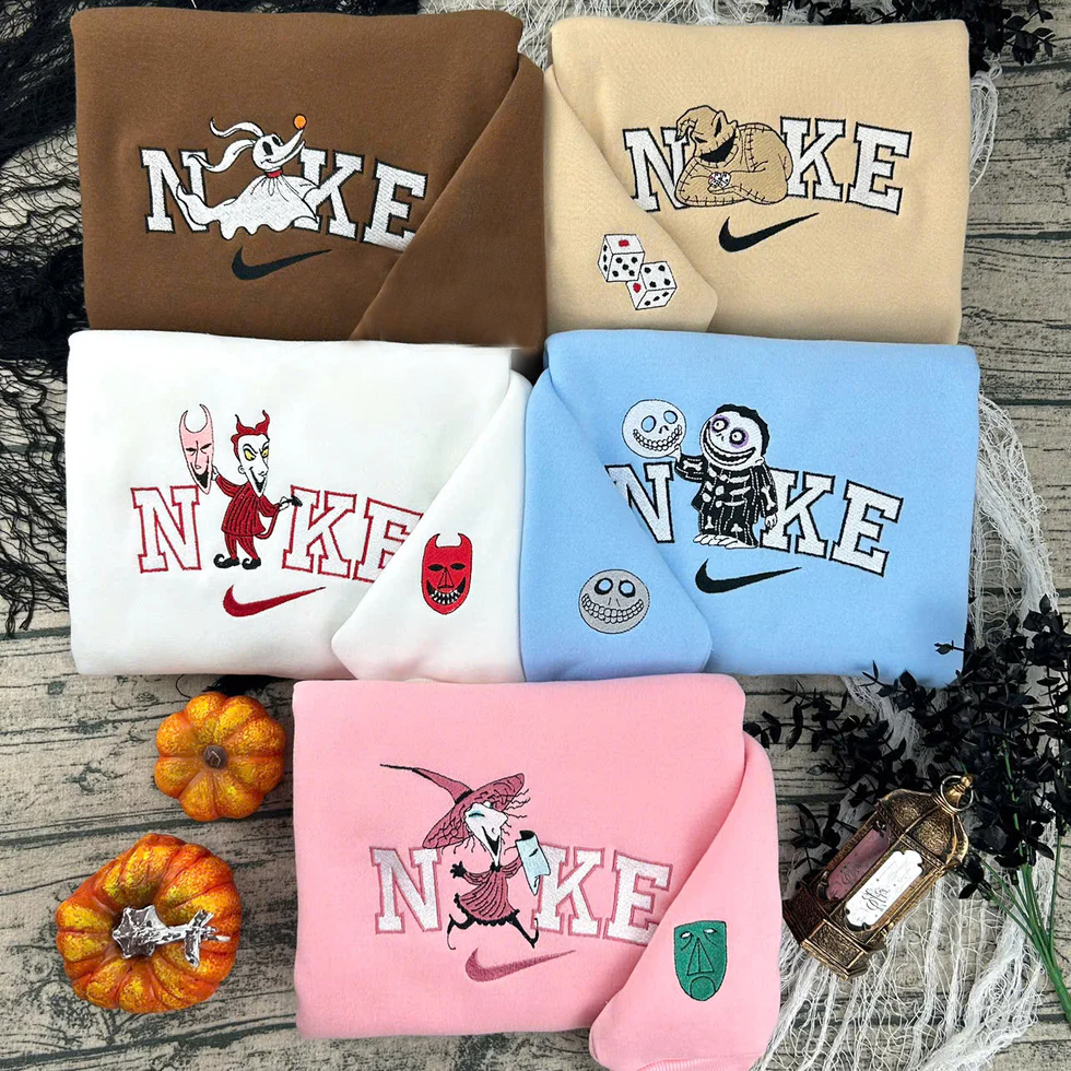 Nightmare - Halloween Embroidered Sweatshirt
